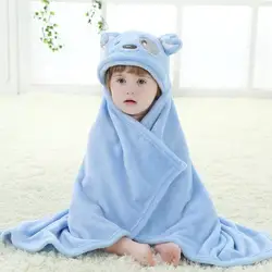 Банное полотенце с милым животным капюшоном для детей, банное полотенце для малышей, детское одеяло, детский банный халат с капюшоном