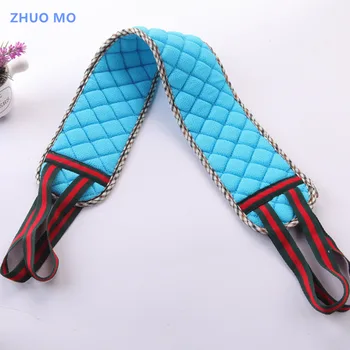 

2Pcs Embroidery rovings Korean style prismatic box Bath towel Double-sided massage Back Itch cleaning Bathroom Tool Accessories