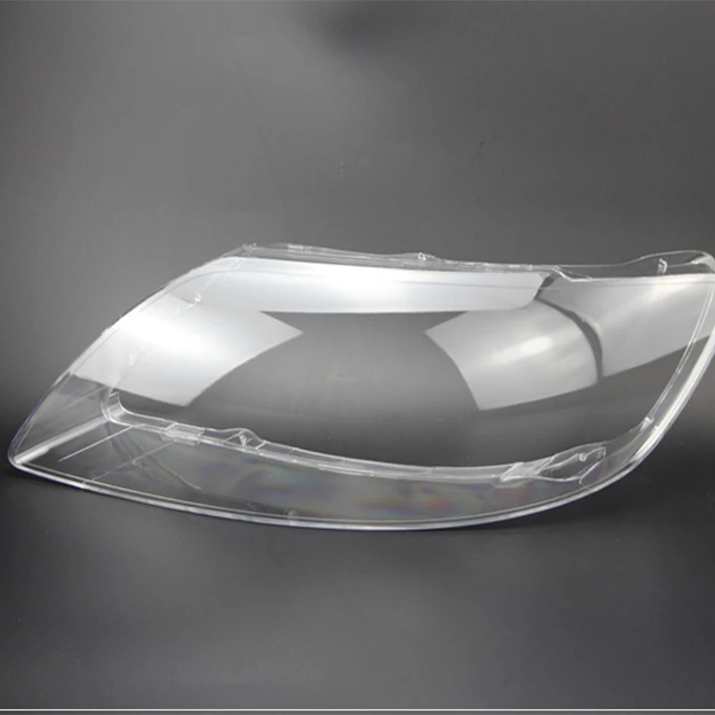Автомобильный абажур для Audi Q7 2010- объектив пластиковая фара прозрачный корпус Защита фар пластик