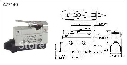

Mirco switches AZ-7140 ,50pcs/lot, quality warranty