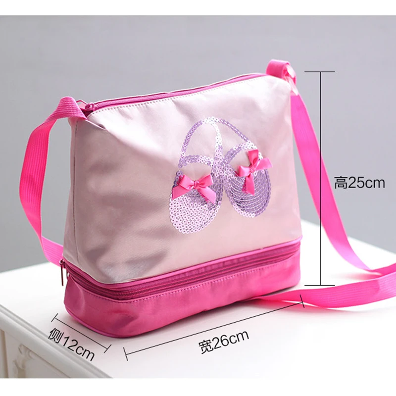 ballerina shoes in a bag