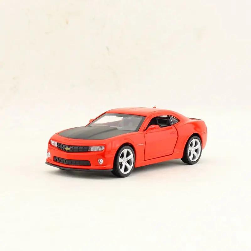 Коробка Подарочная модель, высокая имитация 1:43 сплава оттягивать назад Chevrolet Camaro модели автомобилей, оригинальная упаковка, игрушек