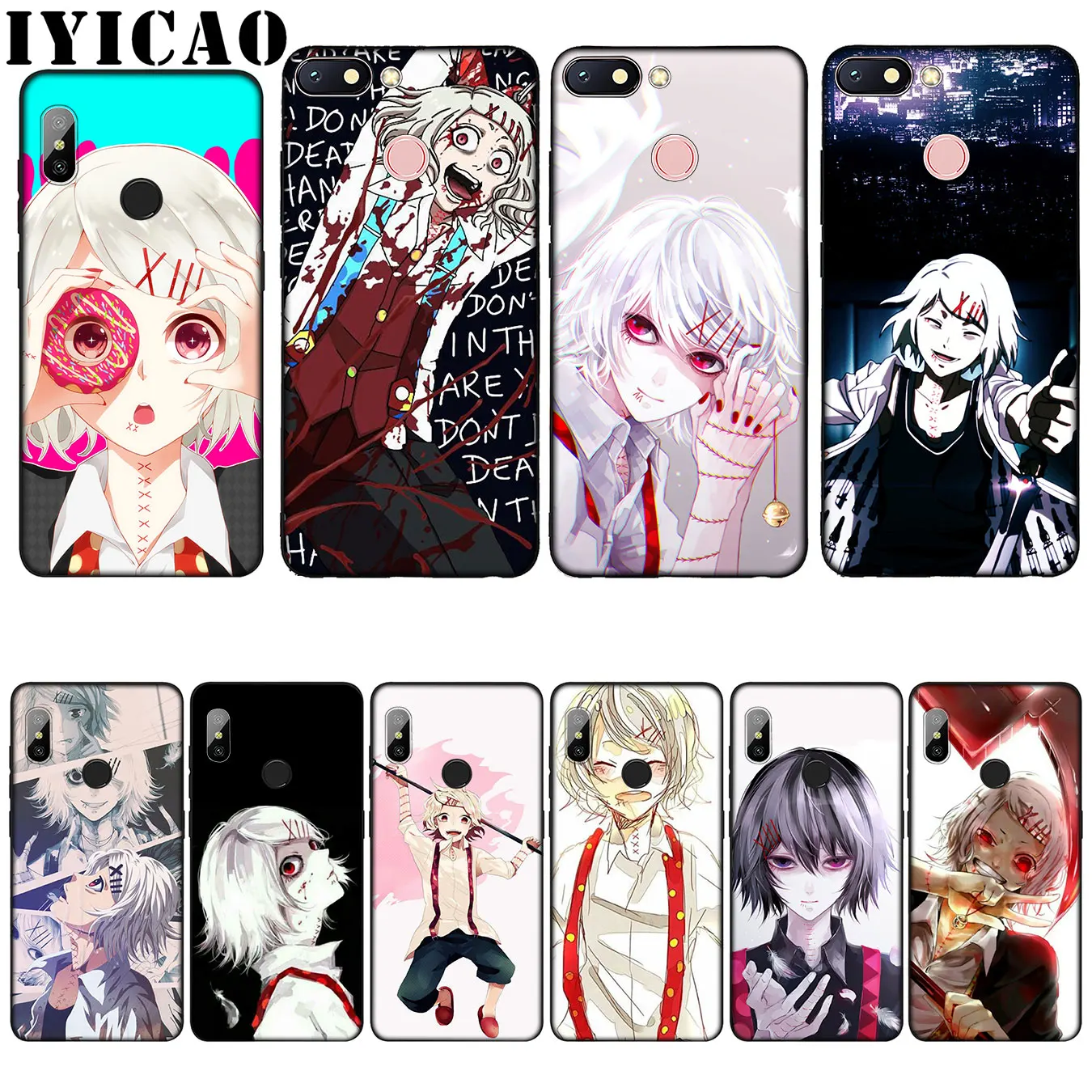 IYICAO JUUZOU SUZUYA Токио упыри силиконовый мягкий чехол для Xiaomi Redmi 6A 5A Примечание 7 4X5