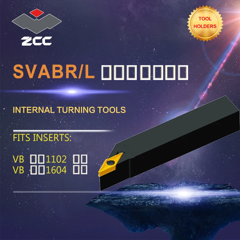 

ZCC CNC lathe tool holder SVABR/L tungsten carbide cutting tool plate tools holder for cnc lathe cutter cutting turning tool