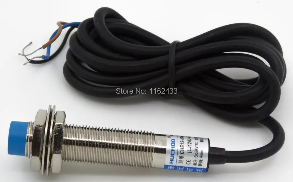 Индуктивный датчик приближения M12 4 мм|m12 connector|switch indicatorswitch generator |