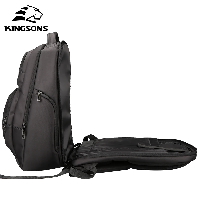 Kingsons USB зарядка рюкзаки мужской рюкзак компьютер Противокражные сумки на плечо