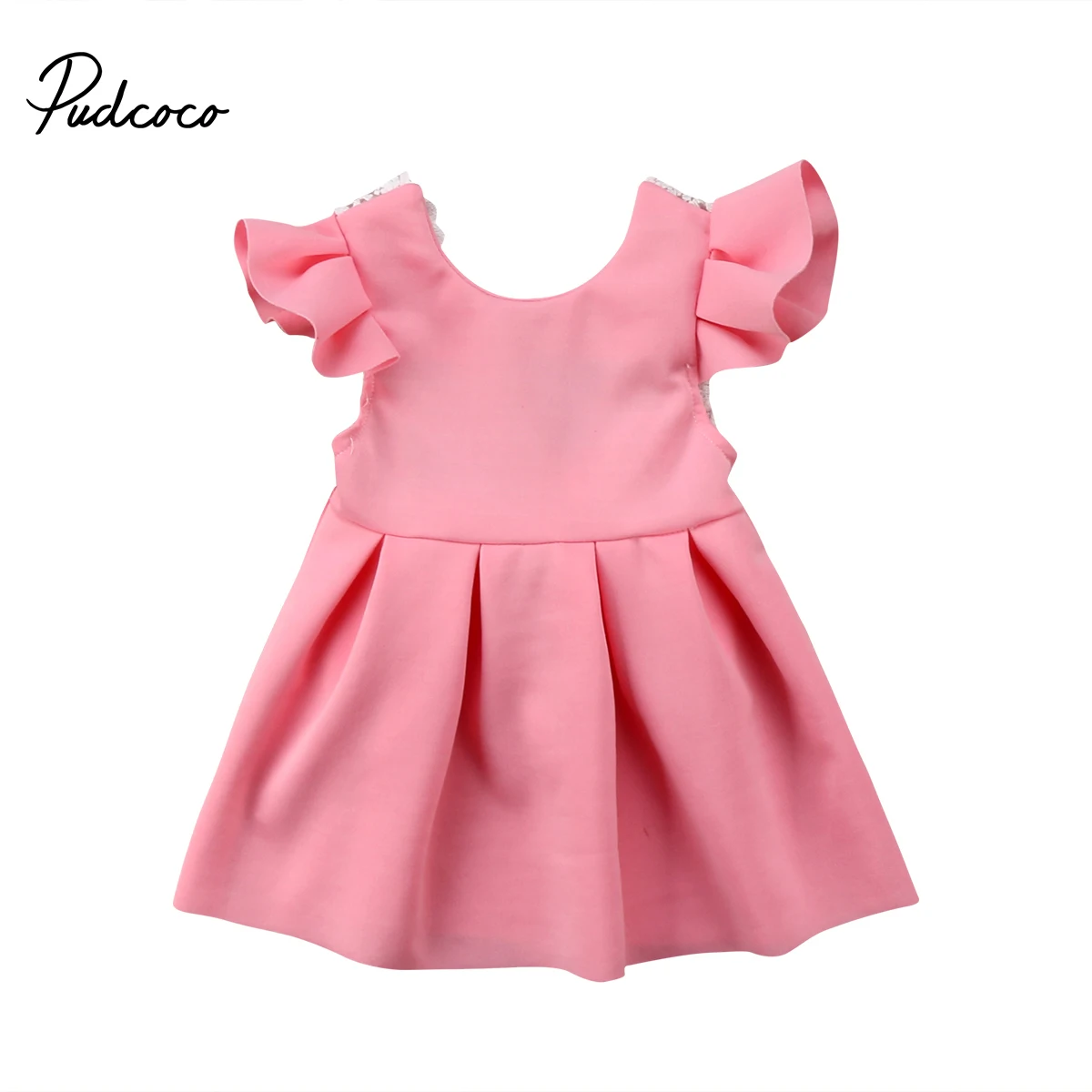 

Casual Summer Infant Toddler Baby Girls Newborn Princess Bow Lace Dresses Kid Ball Gown Party Dress Sundress Clothes 0-3T