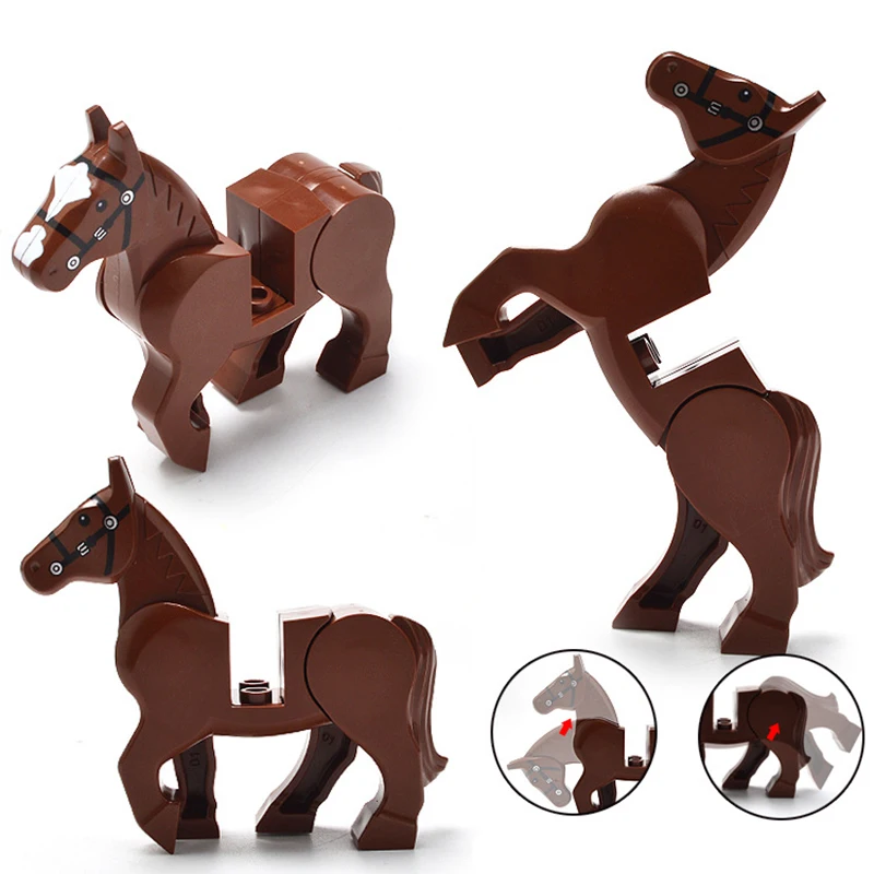 6pcs/lot Action Figures Building Blocks Brick DIY Toy Compatible Legoed Figures Police Soldier War Horse For Gift To Children 6pcs/lot Action Figures Building Blocks Brick DIY Toy Compatible Legoed Figures Police Soldier War Horse For Gift To Children