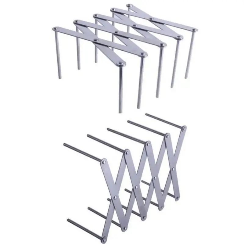 منظم مطبخ أوانٍ من الستانليس ستيل غطاء حامل الأطباق رف باخرة الرف علبة تجهيزات المطابخ قابل للتعديل طول المطبخ تخزين