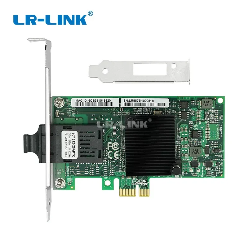 LR LINK 9260PF LX gigabit ethernet PCI Express Network card adapter fiber optical For PC intel 2