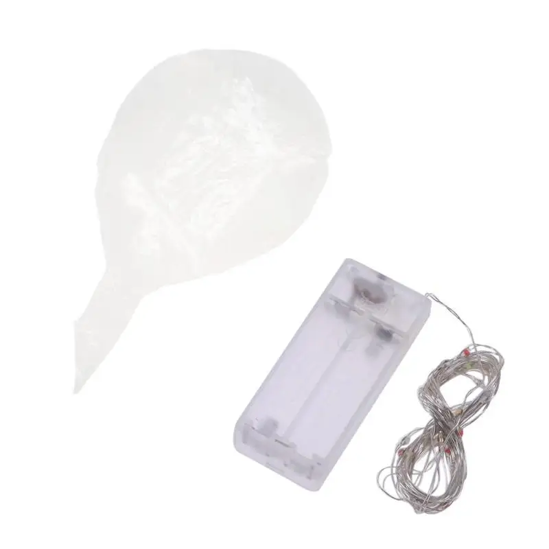 

Luminous Led Balloon LED Air Balloon String Lights Round Bubble Helium Balloons Kids Toy Wedding Party Decoration
