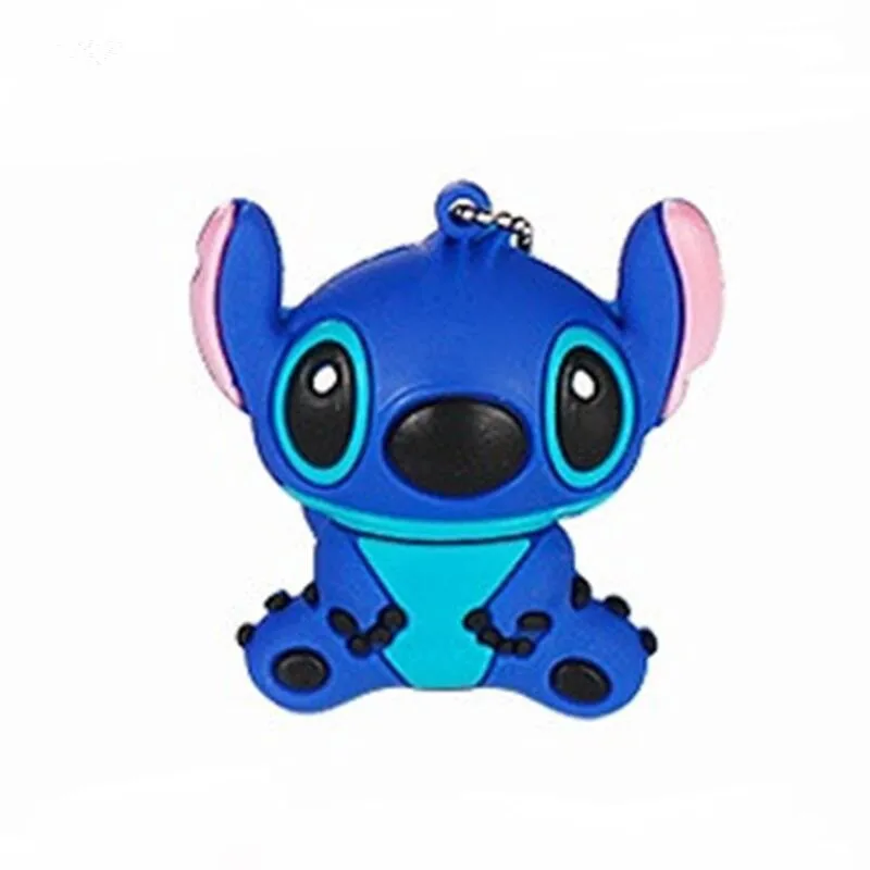 new USB flash drive 128gb cute animal cartoon USB 2.0 4GB 8GB pen drive 16GB 32GB 64GB creative Pendrive usb memory stick Stitch