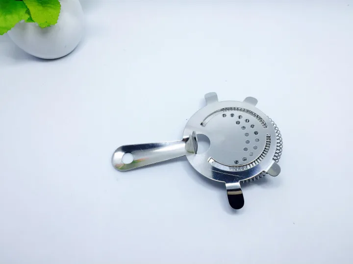 1PC Bartender Cocktail Shaker Bar Wire Mixed Drink Ice Strainer Stainless Steel Colander Filter Cocktail Bar Accessories OK 0427