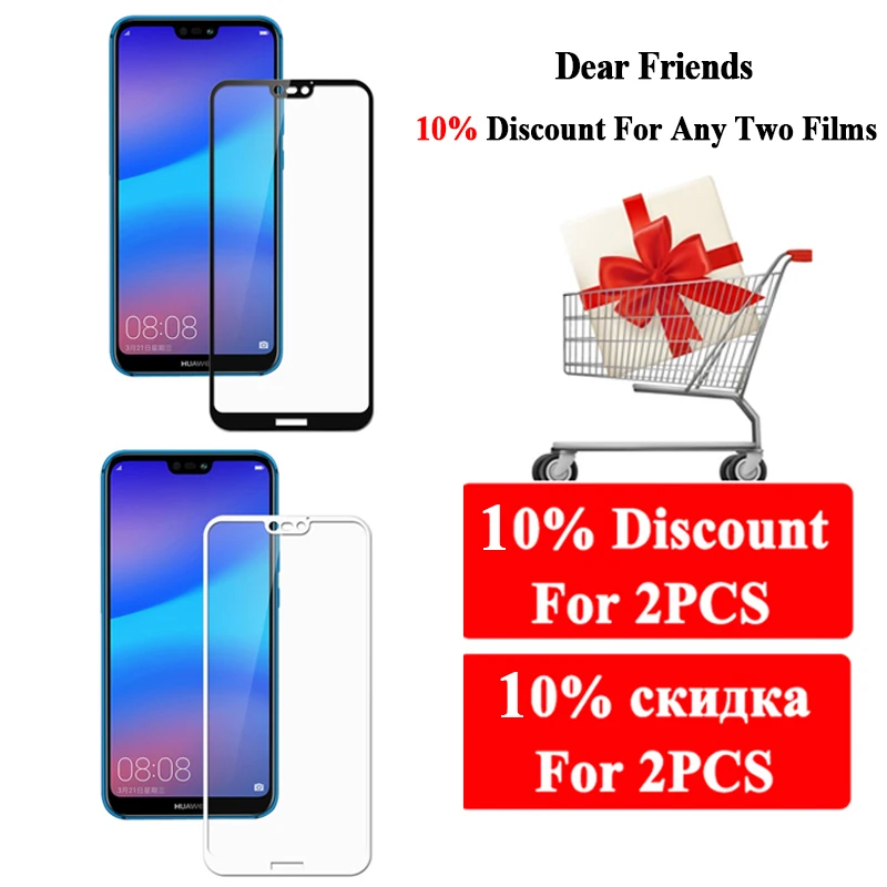 Для Huawei P20 Lite Защитное стекло для экрана Huwei P 20 Pro Light закаленное Tremp защитный лист