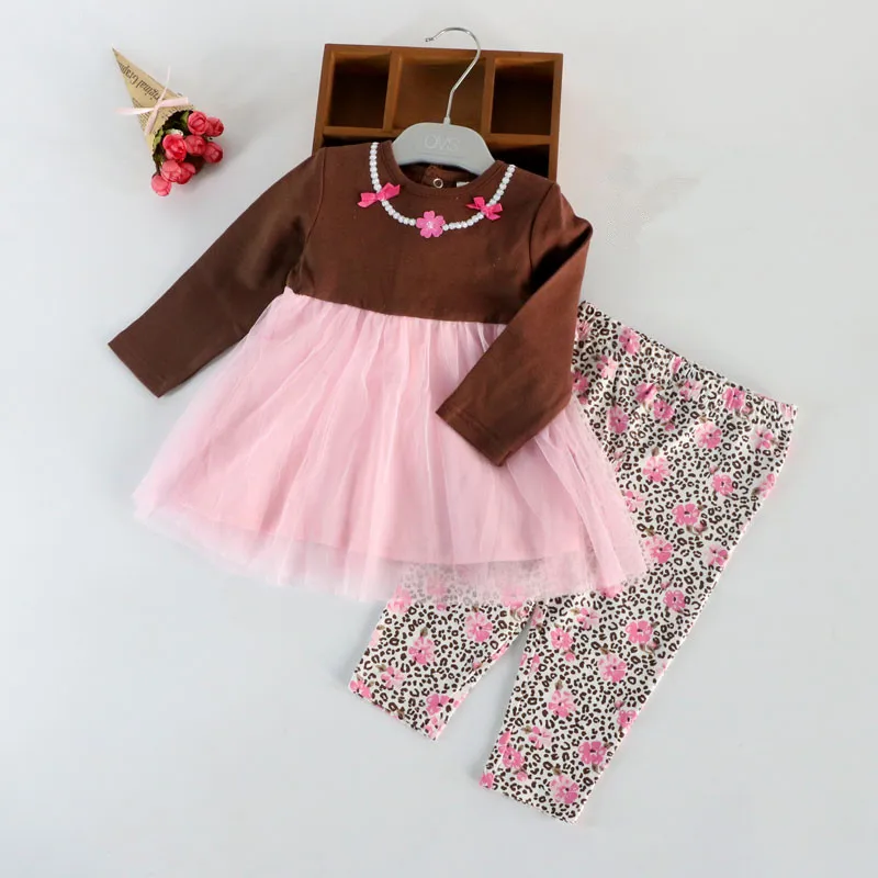New Autumn Baby Girl Clothes Princess Style Kids Girls Outfit Clothing