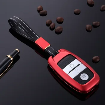 

Aluminum Alloy Car Key Cover Case For Kia Ceed Rio Sportage R K3 K4 K5 Ceed Sorento Cerato Optima 2015 2016 2017 Light weight