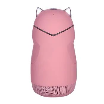 

Portable Mini Wireless Bluetooth Speaker Bluetooth 4.2 32G Cat Shape Speakers Support Handfree TF Card Play with LED Light