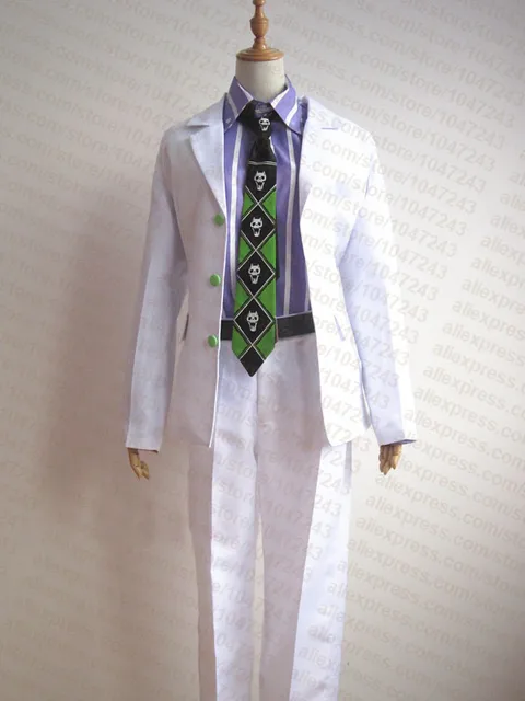 Kawajiri Kosaku Cosplay Costume JoJo's Bizarre Adventure Kira Yoshikage