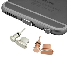 Siancs для iPhone57 X Plus зарядный порт для мобильного телефона пылезащитный Разъем+ алюминиевый сплав 3,5 мм аудио разъем для наушников