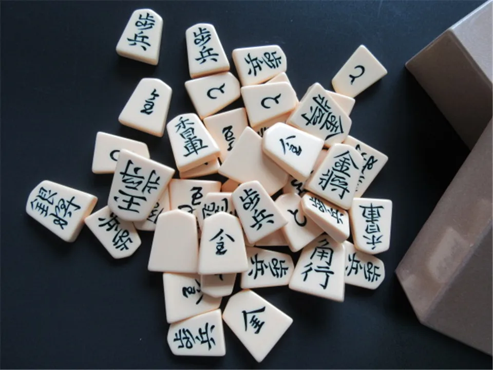 BSTFAMLY Органическая Япония Shogi 27*25*5 см 40 шт./компл. шашки Складная кожаная панель Sho-gi шахматы Игра настольная игрушка подарок детям J07