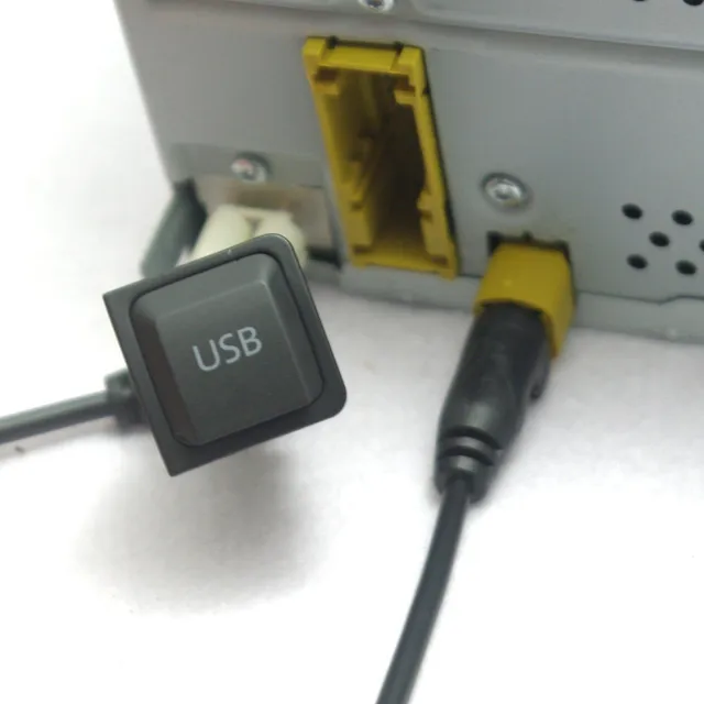 Auto USB Audio Kabel Adapter, CD-Player Radio Kabel, USB Einbaubuchse,  Ersatz für VW Volkswagen (130cm)