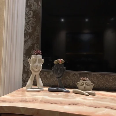 Resin art piece