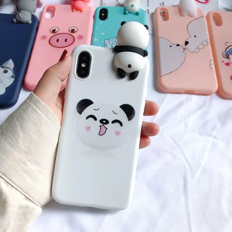 XS Max 3D чехол для Coque iPhone XS Max iPhone 5 5S SE чехол Etui Единорог Kawaii чехол для Funda iPhone 6 6S 7 8 Plus X XR XS чехол