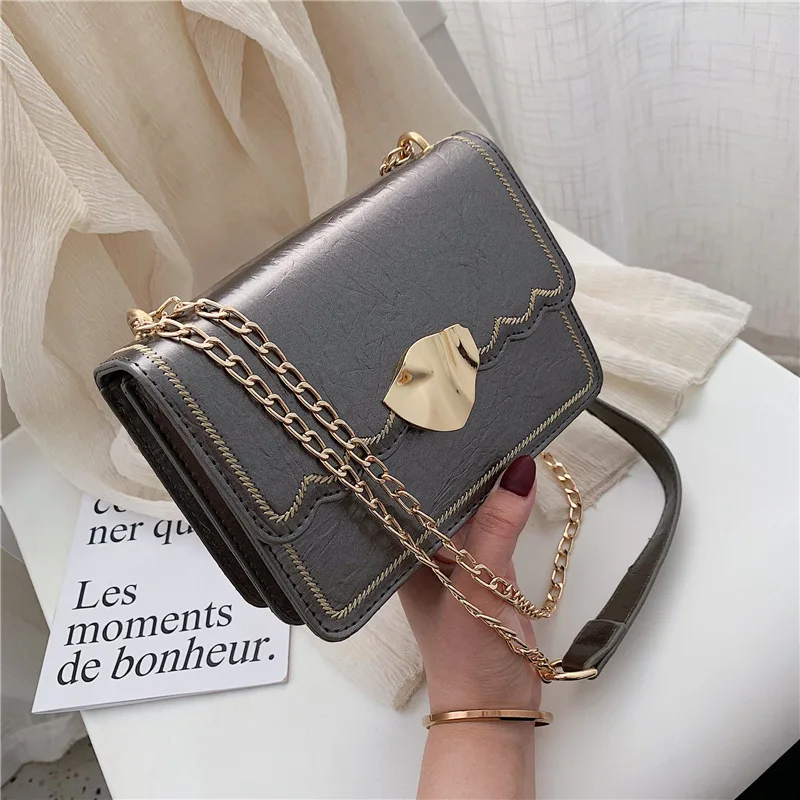 

Female Crossbody Thread Bags For Women 2019 Quality PU Leather Luxury Handbags Designer Sac Main Ladies Shoulder Messenger Bag