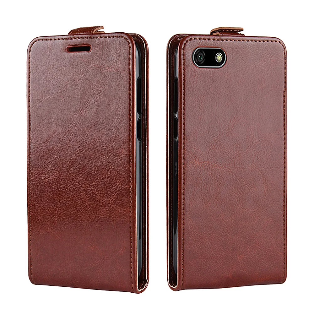 KHW1912_3_Vertical Flip Leather Case for Huawei Honor 7A DUA-L22 Russian Version 5.45 inch