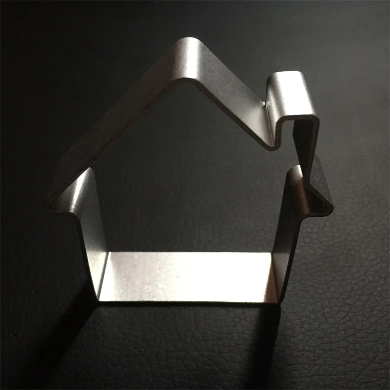 house shape aluminium alloy Cookies Cutter cookie mold pudding mold