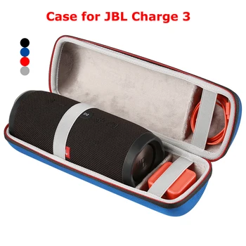 

Travel Protective Cover Case Bag for JBL Charge 3 Charge3 Bluetooth Wireless Speaker Extra Space For Plug & Cable