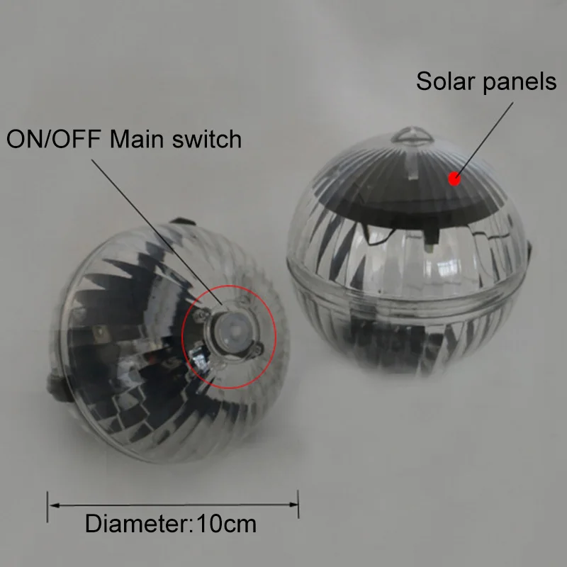 Светодиодный светильник для дискотеки, светильник для бассейна на солнечной батарее, плавающий подводный свечение, шоу, плавательный бассейн, гидромассажная Ванна, светильник для спа, дискотека, Piscine