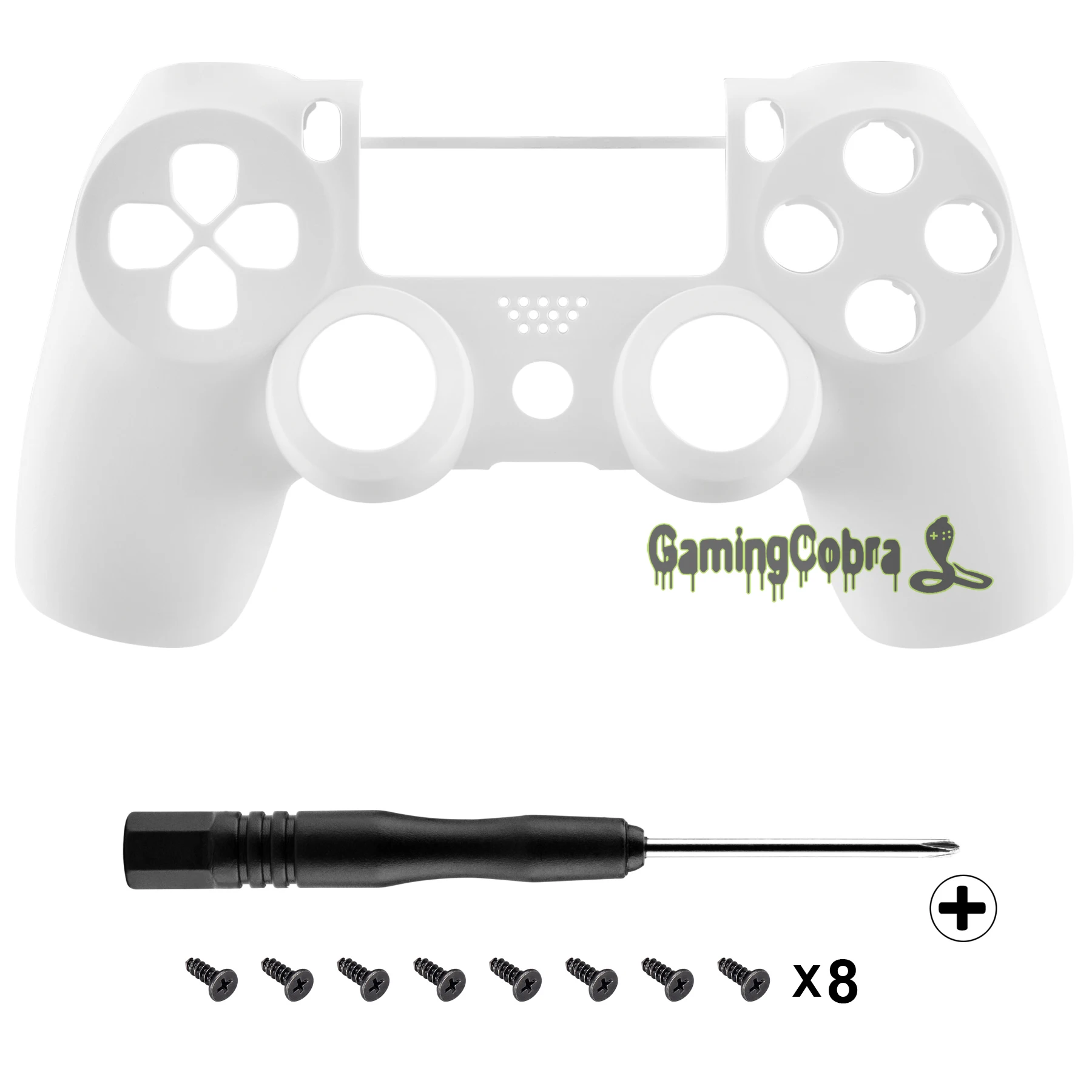 

Glow in the Dark Soft Touch Custom Housing Shell for PS4 Pro Slim Controller JDM-040 050 055