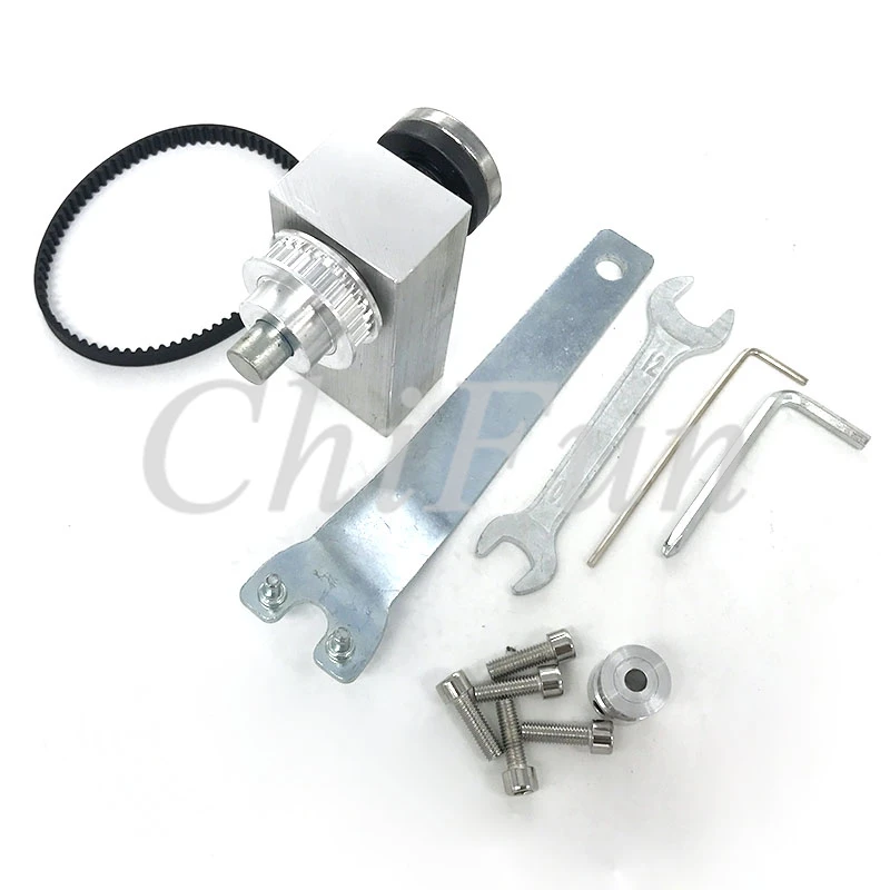 

Freeshipping DIY Miniature table saw Small platform saw Bearing seat DIY saw drive belt pulley mini - saw spindle seat