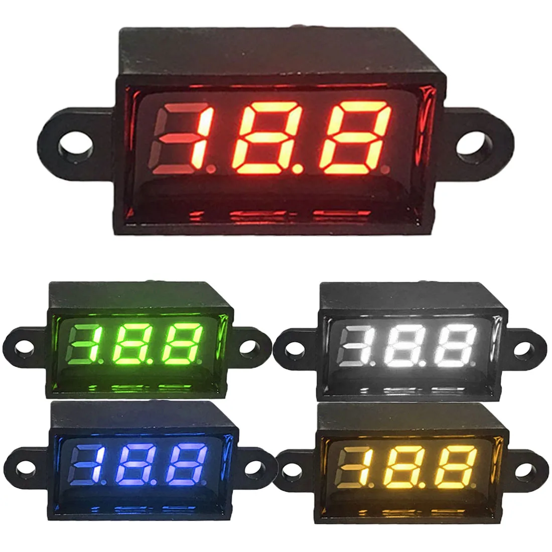 0.28 inch waterproof Mini LED Voltmeter Digital Volt 12 Meter Car