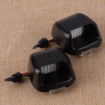 

2pcs LED License Plate Light Lamp Fit For Nissan Navara Frontier D40 2004-2008 2009 2010 2011 2012 2013 2014 2015 2016 2017 2018