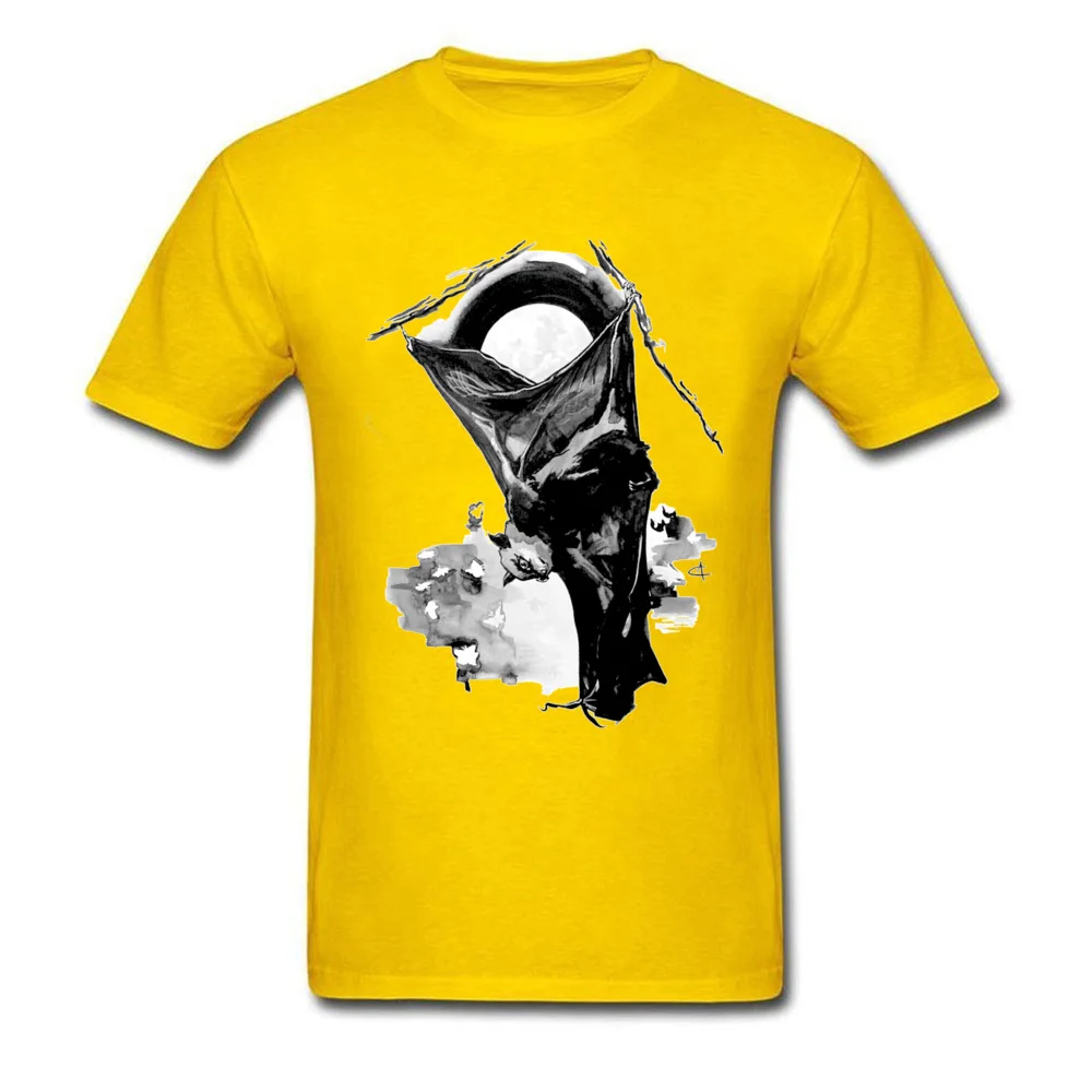 Ink Flow Nocturnal All Cotton Men Short Sleeve Tops Shirt Summer Fall T-shirts Custom Sweatshirts 2018 Hot Sale Round Neck Ink Flow Nocturnal yellow