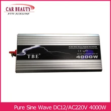 Power Inverter 4000W Reine Sinus-wechselrichter DC 12V bis AC 220V Auto Converter Solar Power Inverter peak Power 8000W