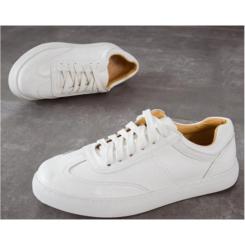 Casuais Desporto Sapatos De Homens Brancos Pequeno Até Hot Tamanho Rendas Respirável Moda O Apartamentos Homem Malha Venda aZ7P7q