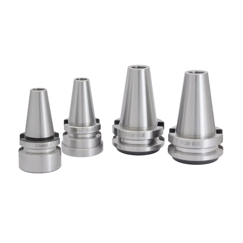 

High precision CNC short handle tool holder BT30 BT40 connects APU13 APU16 APU08 self-tightening drill chuck