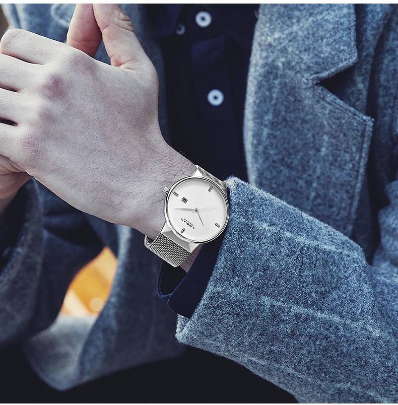 Montres мужские наручные часы erkek kol saati relojes de hombre top marca de lujo мужские часы Роскошные Брендовые Часы из нержавеющей стали