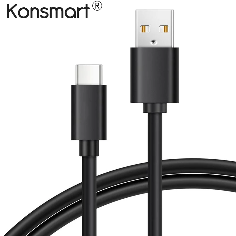 

Konsmart Fast Charge USB Type C Cable for Xiaomi mi 8 6 Samsung S9 S8 Huawei P20 Lite P10 USB C Cable Charger Cord Power Wire