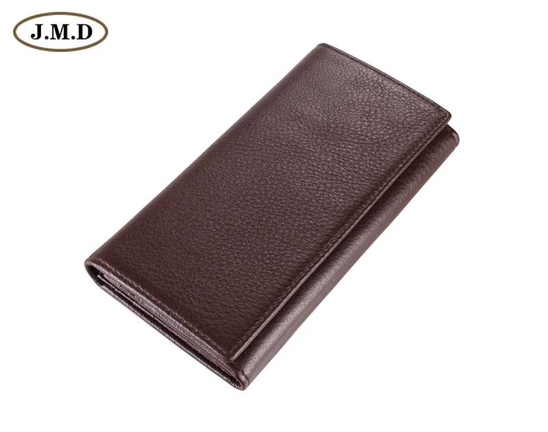 

8058C 2014 JMD new arrival Fashion Genuine Leather Coffee Men's Wallet card holders
