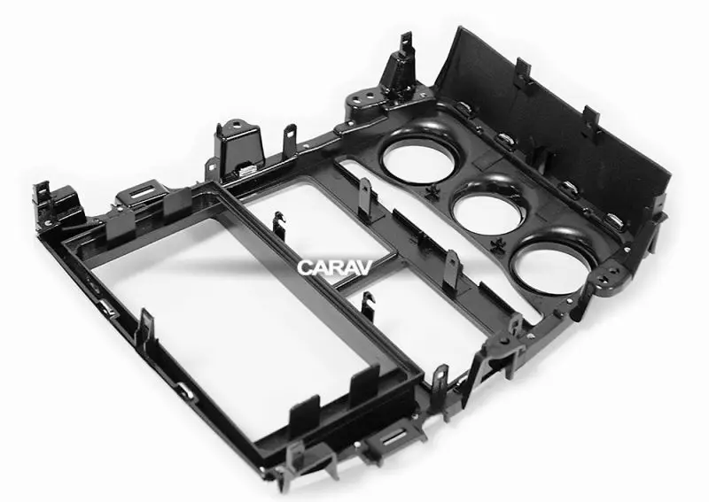 CARAV 11 796 Высокое качество радио фасции для TOYOTA Yaris 2017 + Vios 2018 рамка DVD CD отделка