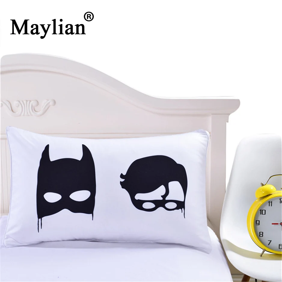 

New cartoon Batman printed pillowcase creative bedding cover PC128