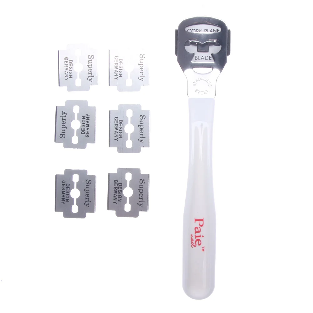 

Callus Remover Hard Dead Skin Corn Cutter Shaver Pedicure Foot Tool + 10 Blades