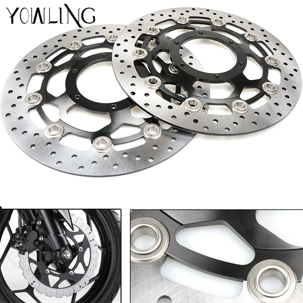 Motorcycle Front Floating Brake Discs Rotors for Honda CBR600RR 2003 2004 2005 2006 2007 2008 2009 2010 2011 2012 2013 2014 Motorcycle Front Floating Brake Discs Rotors for Honda CBR600RR 2003 2004 2005 2006 2007 2008 2009 2010 2011 2012 2013 2014