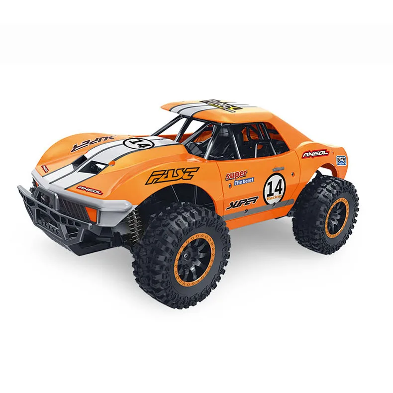Flytec 150A 1/14 2,4 г мышцы полу-высокая скорость Off-road Радиоуправляемый, для автомобильных гонок пульт дистанционного управления автомобиля