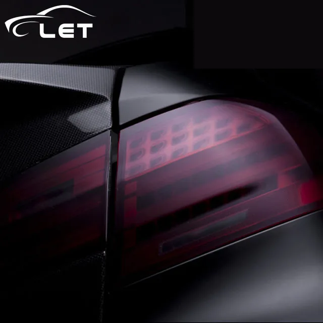 

New 30CM width Matt black tail light Film Tint Taillight Motorbike Headlight Rear Lamp smoked Tinting Film Matt smoke film