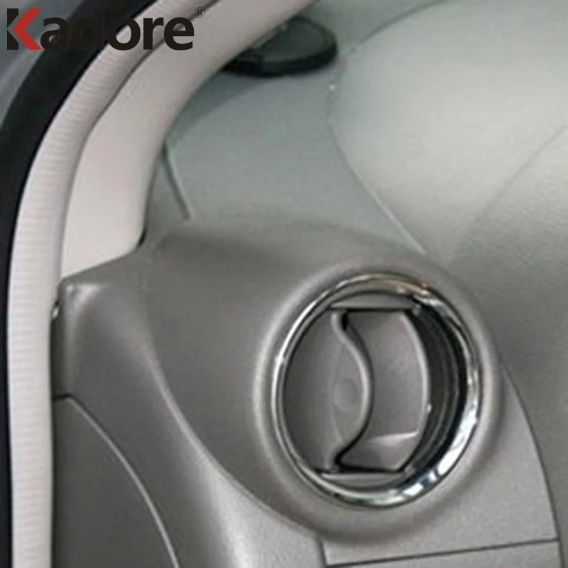 Для Nissan Versa Sedan 2012 2015 ABS хром кондиционер вентиляционное отверстие крышка отделка